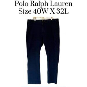 Polo Ralph Lauren stretch classic fit men’s pants.  
Size 40w x 32L